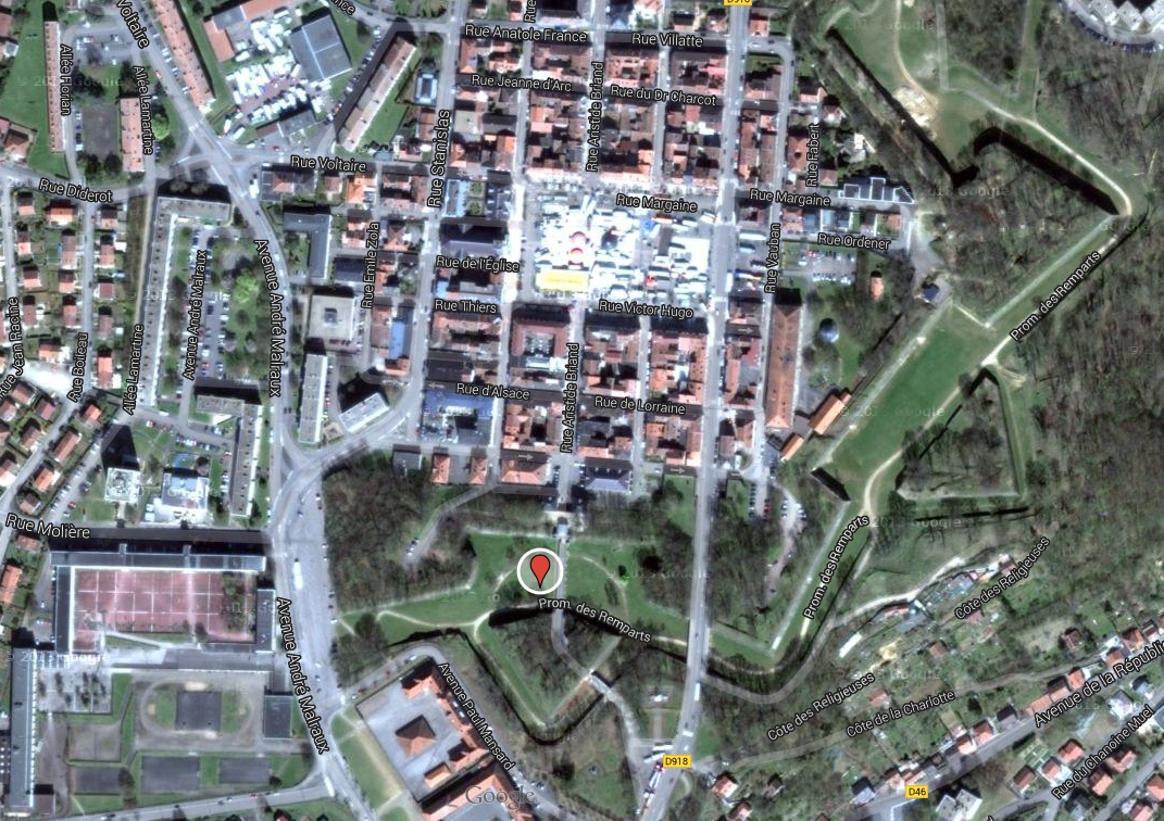 Lieu de concours : remparts Vauban de Longwy GPS : 49.521850, 5.762563